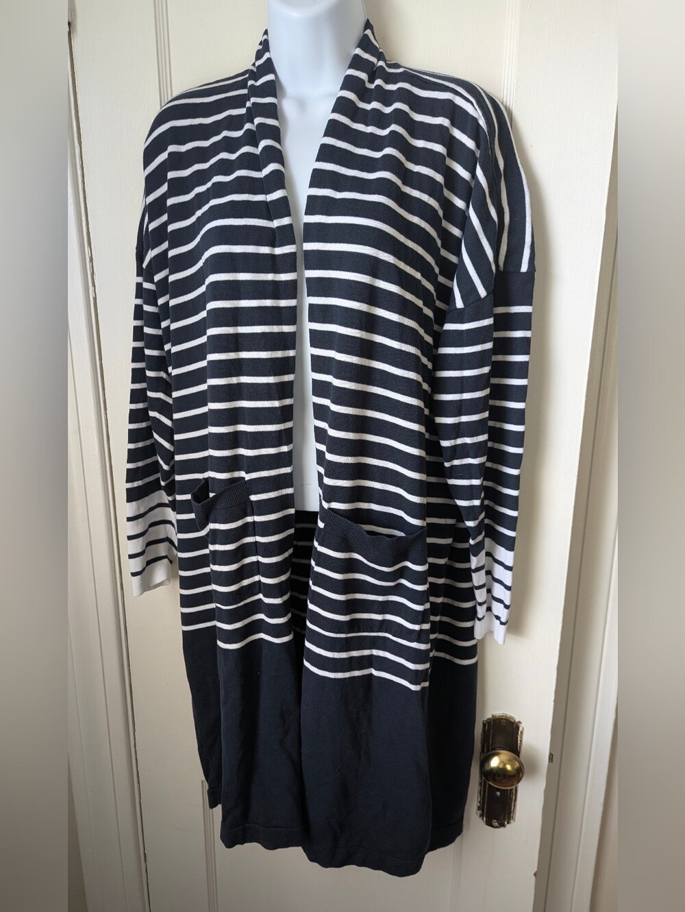 CAbi Striped Cardigan